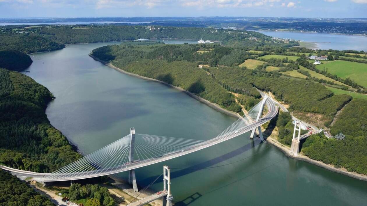 L'Imprenable Vue Mer Crozon Bagian luar foto